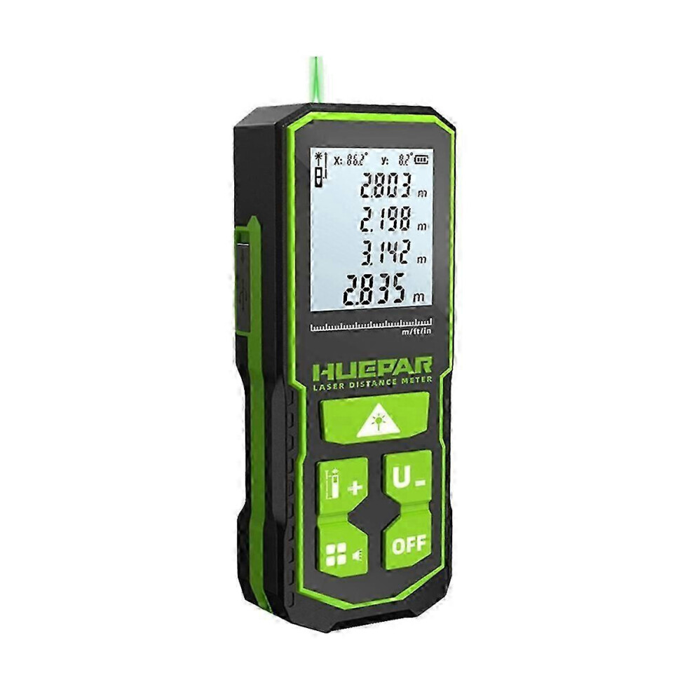 Parkdigital Misuratore Di Distanza Laser Verde 60M Misuratore Di Nastro Laser Telemetro Con Sensore
