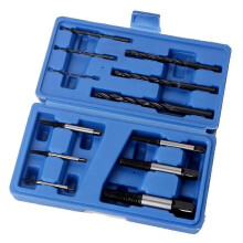 PARK12Pcs Broken Screw Extractor Kit (No.1-No.6 Extractor Plus 6 tukiporat) käytetään poistamaan kuoriutuminen