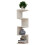 PARKWall Mounted Corner Storage Rack Classic Wall Rack 5 Layers Semicircular Partitions suitable for Bookshelf 1