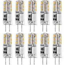PARK10x G4 LED-lamput 12V AC/DC Lämmin valkoinen 3000K2W, himmennettävä valo-WELLNGS