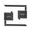 Trasmettitore e ricevitore audio musicale wireless PARK50M 2.4G con adattatore audio wireless R/L da 1