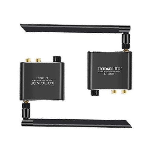 Trasmettitore e ricevitore audio musicale wireless PARK50M 2.4G con adattatore audio wireless R/L da