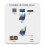 Trasmettitore e ricevitore audio musicale wireless PARK50M 2.4G con adattatore audio wireless R/L da 2