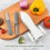 PARKMultifunctional Kitchen Cutting Tool Peeler Fruit Knife Bottle Opener Sharpener and Garlic Press 2