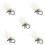 PARKCDC Kleiner Bisshaken LY022 Luya Fliegenfischköder Fake Bait Fly Hook 1