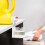 PARK12pcs Cup Holder Anti-Overflow Laundry Detergent Cup Holder Folding Bracket Seamless Hook 2