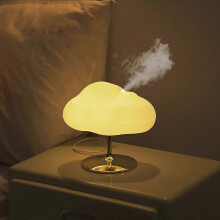 PARKHumidifier For Bedroom Cloud Aromatherapy Machine Humidifier Colorful Night Light Bedroom Office Household