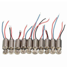 PARK10Pcs Mini Trillingsmotor 4x8mm DC 1.5-3V voor RC Speelgoed-si xi