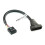 Cable PARK1 de USB 3.0 hembra de 19/20 pines a USB 2.0 macho de 9 pines para placa base 1