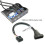Cable PARK1 de USB 3.0 hembra de 19/20 pines a USB 2.0 macho de 9 pines para placa base 2
