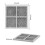 PARKSuitable for 5 Packs Refrigerator Air Filter for LG LT120F,Replacement Air Filter Replacement Parts 2