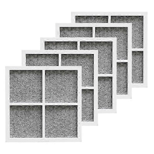 PARKSuitable for 5 Packs Refrigerator Air Filter for LG LT120F,Replacement Air Filter Replacement Parts