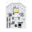 PARKWR55x11132 Refrigerator Light Replacement Led,Refrigerator Light Bulb WR55x25754 Refrigerator Light 2