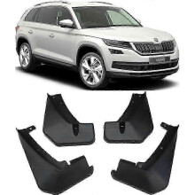 PARKGenuine Front & Rear Splash Guards Mud Flaps Fender Compatible 2017-2023 Skoda Kodiaq-cheng du