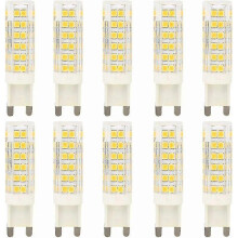 PARKsopiva 10x G9 Led Polttimo 7w Polttimolamppu 76 Smd 2835leds High Brightness 700lm Led Polttimo