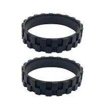 PARK2PCS Für Roborock S5/T6/T7 Zubehör Xiaomi Laufrad Reifenhaut Ersatz Roboter-staubsauger