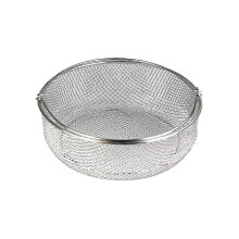 PARKsopiva 8 tuuman Airfryer Basket Steamer Basket Ruostumattomasta teräksestä valmistettu verkkokorin