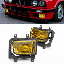 PARKCar Front Bumper Fog Lights for E30 318I 318IS 325I 325IS Fog Light Foglight 63171385945 63171385946-A