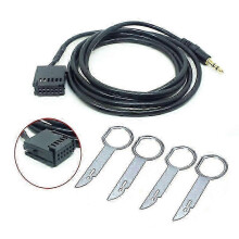 PARK6000cd Aux-in Kabel Adapter Auto Stereo 6000-cd Aux Kabel Für Ford Fiesta Focus 6000 Cd