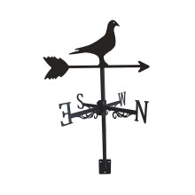 PARKWrought Iron Weathervane tuulen suunnan mittauslaite puutarhan nurmikon kyyhkyseen