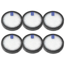 PARKsuitable für 6 Pcs Waschbar Filter für PRETTYCARE W200 W300 W400 Staubsauger Ersatz Cordless