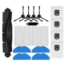 PARKFor X-plorer Serie 75 S+ Rg8597w Roboter-Staubsauger Hauptseitenbürste Hepa-Filter Mopptuch Staubbeutel