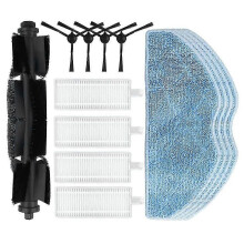 Geschikt voor Rowenta Tefal X-Plorer Serie 75 S+ / RG8597WH Roller Zijborstel Hepa Filter Dweildoeken