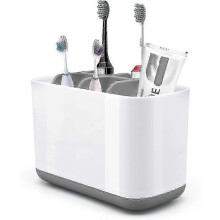 PARKToothbrush Holder, Soporte desmontable para cepillo de dientes eléctrico y pasta de dientes