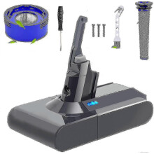 PARKUpgraded 6.0ah V8 Compatibel Compatibele V8 Animal/Absolute/Motorhead/Fluffy/SV10 Draadloze Handheld