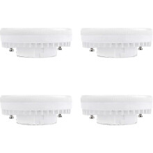PARK4kpl Gx53 Led Spotlight 9w lämmin valkoinen 3000k,900lm,ac 230v,gx53Cfl Vastaava 15-18w,120heijastinlamppu,