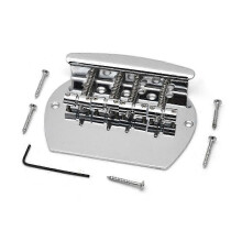 PARKElectric Guitar Pull Plate PB Bass Bridge 4-String Semi-Circular Large Bass Lower Saddle Straight Code