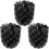 PARK3-Pack Toilet Brush Head Replacement Black Brush Replacement Bros-CHENG DU 1