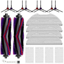 PARKsuitable for For Eureka E10s Robot Vacuum Cleaner Main Side Brush Mop Cloth Filter Replacement Parts