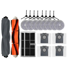 PARKgeeignet für Für Dreame L30 Ultra Zubehör Mopp Pad Staub Tasche Gummi Wichtigsten Seite Pinsel HEPA-Filter