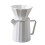 PARKCoffee Drip Filter 1-2 Cups Ceramic Coffee Dripper Permanent Pour over Coffee Maker with Separate S 1