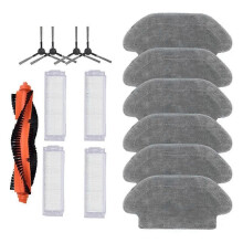PARKsuitable für Für Xiaomi Roboter Vakuum S10 S12 T12 B106GL/Mopp 2S XMSTJQR2S / 3C B106CN Zubehör