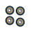 PARK5pcs Pinch Rollers  compatible Mimaki Graphtec Vinyl Plotter 4x11x16mm-CHENG DU 2