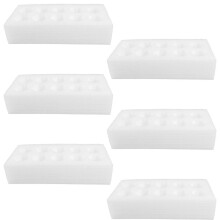 PARK6 Sets Egg Shipping Foam 10 Grids Sound Proofing Egg Crate Foam Egg Holder Quail Egg Cartons Box Egg