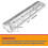 Placa de calor/protector de acero inoxidable de repuesto PARKBq compatible con modelos de parrillas 2
