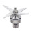 PARKBlender Blade Replacement Part compatible Vitamix, Blender Blade Assembly-CHENG  DU 1