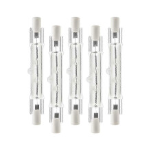 PARKAsovellettavissa 5 Pack R7s 118mm 300w 230v,r7s halogeeni lineaarinen hehkulamppu, himmennettävä