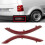 PARKpassend für 2K5945105D 2K5945106D Caddy 2016 - Auf Heckstoßstange Abdeckung Reflektor Panel Reflex 2