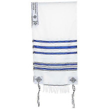 PARKMessiaanse gebedssjaal Tallit gebedssjaal Religieuze gebedssjaal Doek geschikt voor mannen en vrouwen