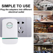 PARK2 Pcs 90V-250V Stop Watt Energy Saving Device Power Saver Energy Saving Device for Home Office Market