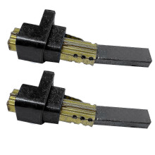 PARKAplicable a 2 escobillas de carbón para motor de aspiradora de 6,5 x 11 x 32 mm, piezas de aspiradora