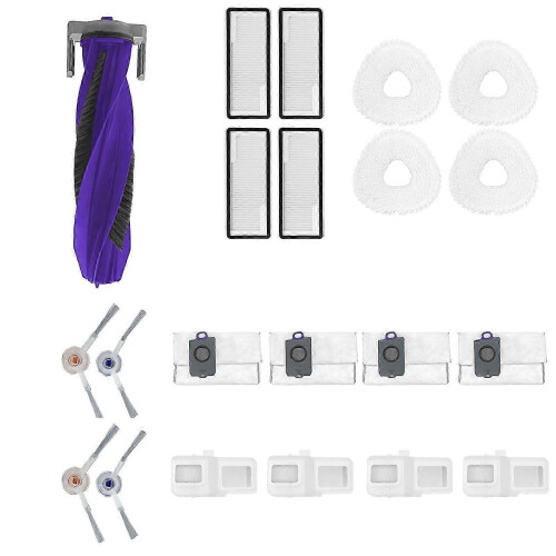 PARKRoller Brush/Side Brush/Filter/Wipe/Dust Bag/Dust Box Liners Accessories suitable for Narwal Freo Z
