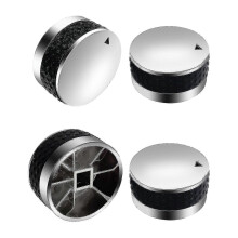 PARKGeschikt voor 4-pack gasgrillbedieningsknoppen. Past op BBQ-gasgrills met D-vormige klepsteel.