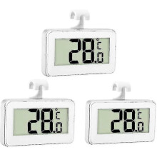 PARK Passend für 3x Kühlschrankthermometer Digitalthermometer Gefrierschrankthermometer Kühlschrank