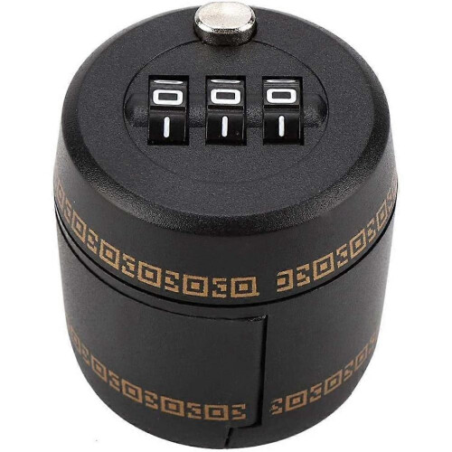 PARK1pcs wine bottle combination lock, 3-digit wine bottle combination lock.-OEIN