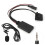 Adaptador de cable auxiliar Bluetooth PARK18Pin para micrófono de coche compatible con Benz Comand 2.0 2